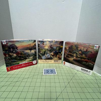 Thomas Kinkade 1000 Piece Puzzle Painters