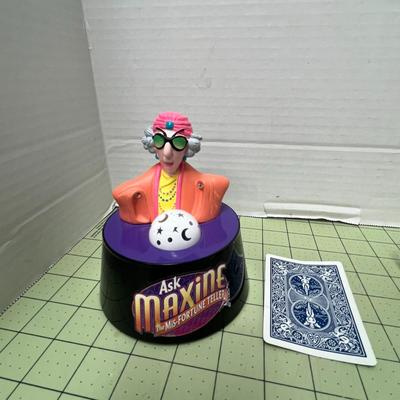 Bull Terrier Dog Ask Maxine the Mis-Fortune Teller Jump Rope