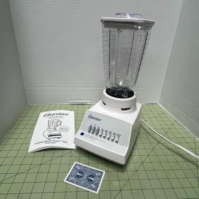 Vintage Sunbeam Osterizer Blender Tested Designer Cycle Blend Appliance