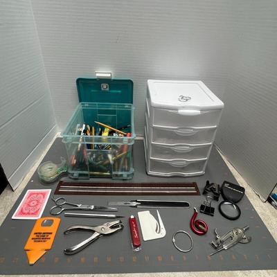 Desk Organizer and Stationary Items
