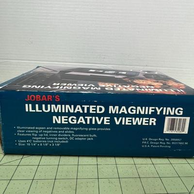 Jobar's Illuminated Magnifying Negative Viewer