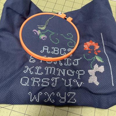 Nazareth Tote Bag and Embroidery Kit