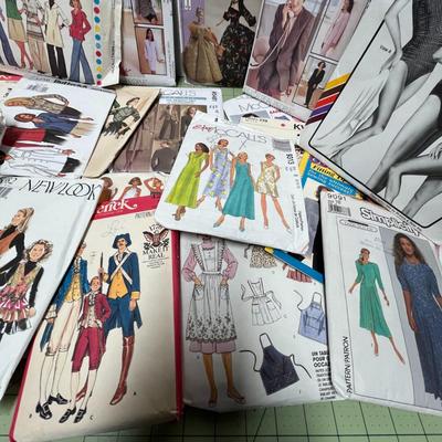 Lot of Sewing Patterns