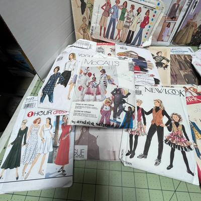 Lot of Sewing Patterns