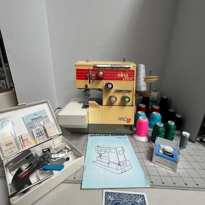 Elna Lock Pro 5 Overlocker Sewing Machines and Accessories