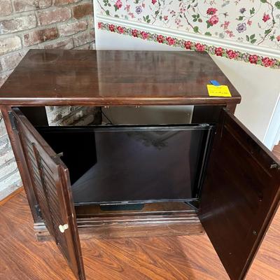 Louvered Cabinet contents not included