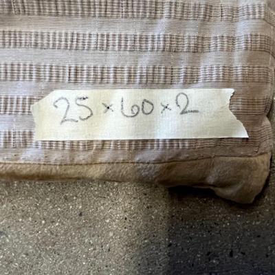 2 Set of Cream Color Mats