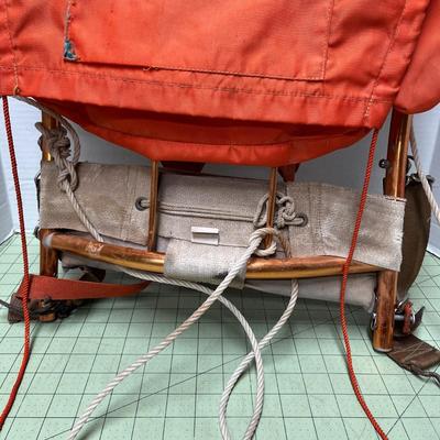 Orange Hiking Backpack Bag