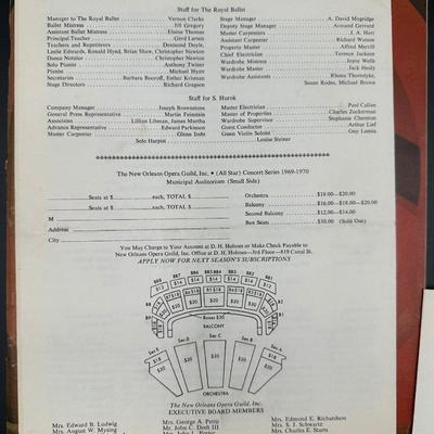 Signed - 20th Anniversary/The Royal Ballet, 1969