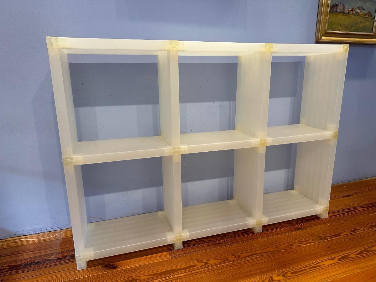 “Cubitec” Modular Shelving by Doran Lachisch