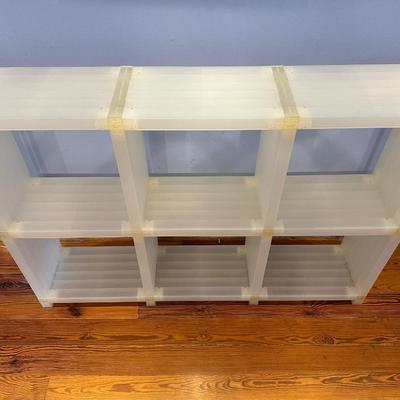 “Cubitec” Modular Shelving by Doran Lachisch
