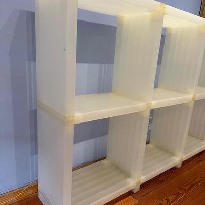 “Cubitec” Modular Shelving by Doran Lachisch