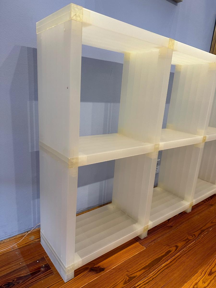 “Cubitec” Modular Shelving by Doran Lachisch