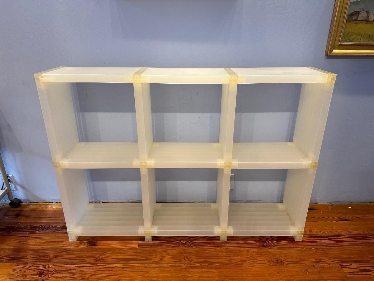 “Cubitec” Modular Shelving by Doran Lachisch