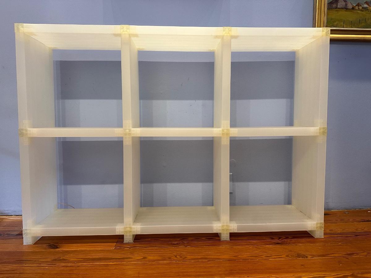 “Cubitec” Modular Shelving by Doran Lachisch