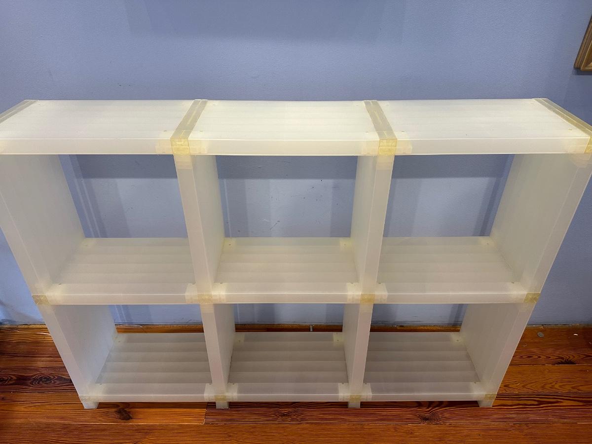 “Cubitec” Modular Shelving by Doran Lachisch