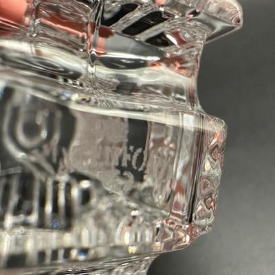 WATERFORD Crystal Train Ornament