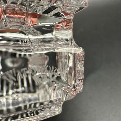 WATERFORD Crystal Train Ornament
