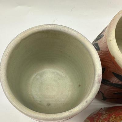 Set of Four Ceramic Tea Cups