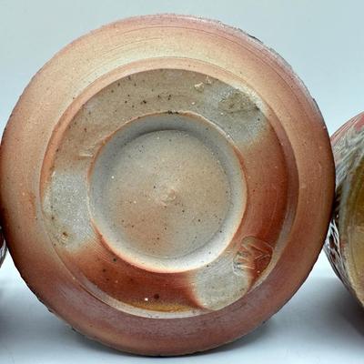 Set of Four Ceramic Tea Cups