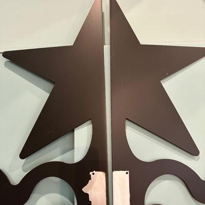 Drumm Metal Christmas Tree Sculpture (See Description)