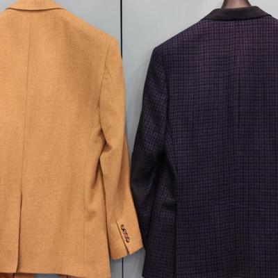 Three Perlis Coats (3) - 100% Camel Hair - 42R
