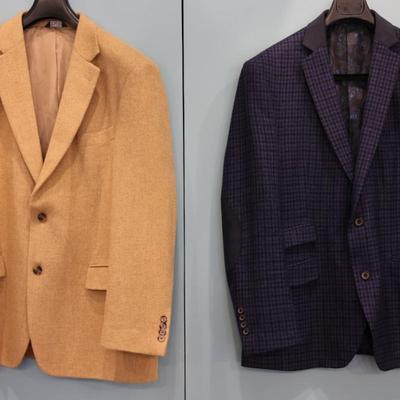 Three Perlis Coats (3) - 100% Camel Hair - 42R