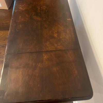 Antique Drop Leaf Side Table (O-MG)