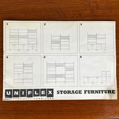607 Mid-Century Modern Uniflex 3-Drawer Chest