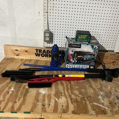 Battery Charger, Battery Tender, Bottle Jack & More (BS-MG)