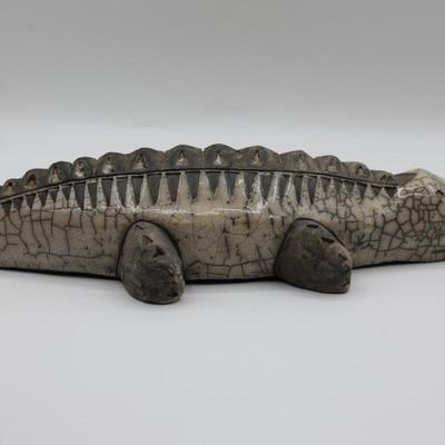 14" Figural Alligator