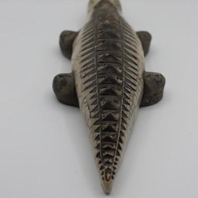 14" Figural Alligator