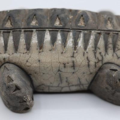 14" Figural Alligator