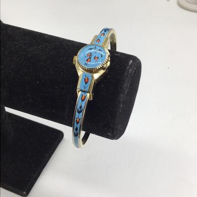 60s CARINA Swiss Ladies Peek-A-Boo Bracelet Watch