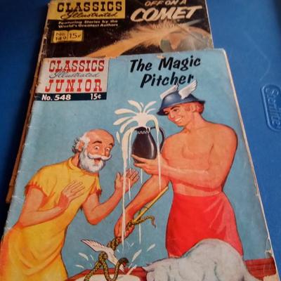 LOT 2 TWO CLASSIC COMIC BOOKS