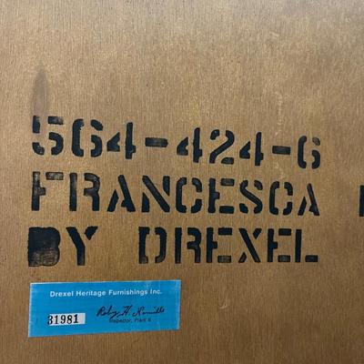 DREXEL ~ Francesca ~ Solid Wood Lighted China Cabinet