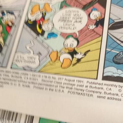 LOT 5 FIVE COMIC BOOKS UNCLE SCROOGE