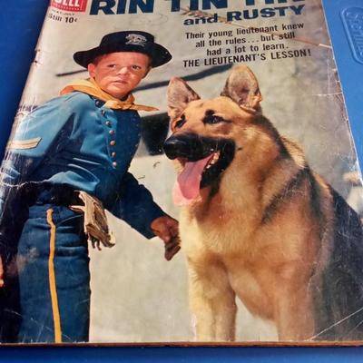 LOT 6 RIN TIN TIN COMIC BOOK