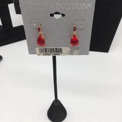 Worthington social earrings