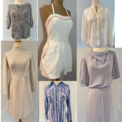 6 Piece Vintage Lot Women’s Clothes - 1950’s Romper