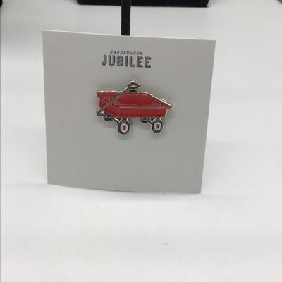 Jubilee red wagon pin