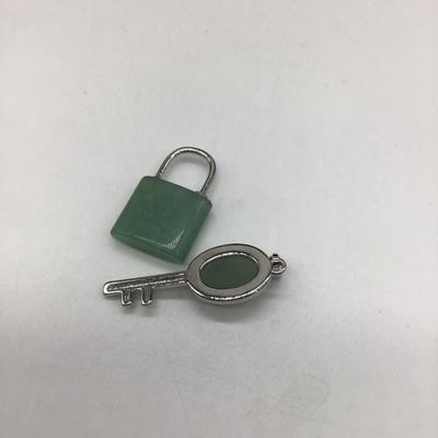 Key and lock charm