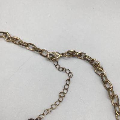 Bronze toned chain fashion Necklace