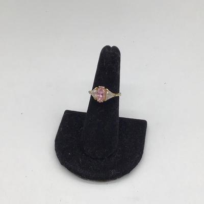 18 K gold filled ring