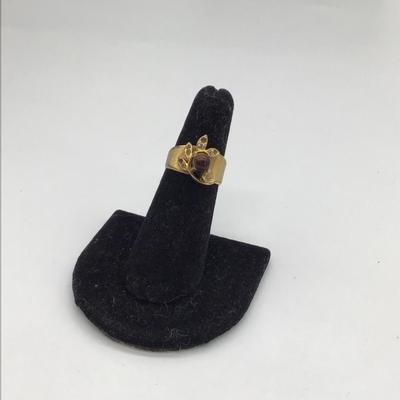 18K gold filling ring