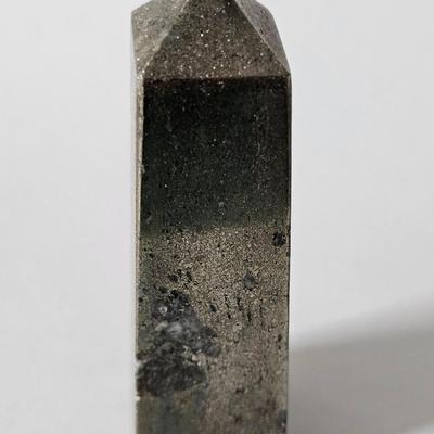 Metalic Stone Obelisk