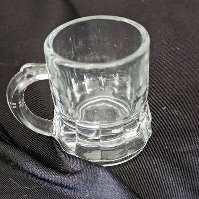 Three Tiny Mug Shot Glasses