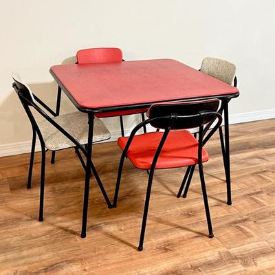 COSCO ~ Card Table With Four (4) Chairs