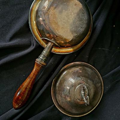 Vintage Silver Plate Silent Butler