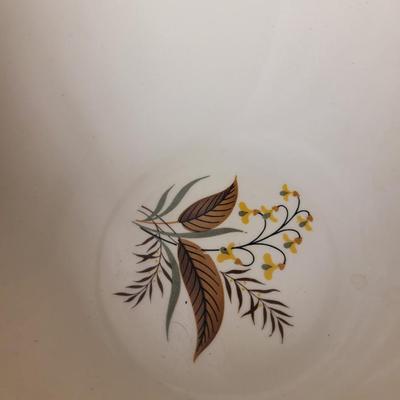 Huge lot of 22K gold Cunningham and Pickett hand painted china